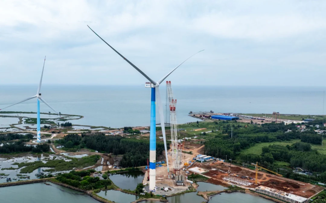 China Installs World’s Largest Offshore Wind Turbine