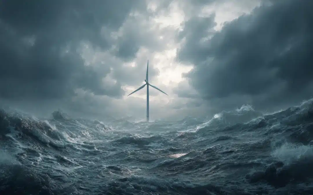 World’s Largest Floating Wind Turbine Built To Withstand Severe Typhoons