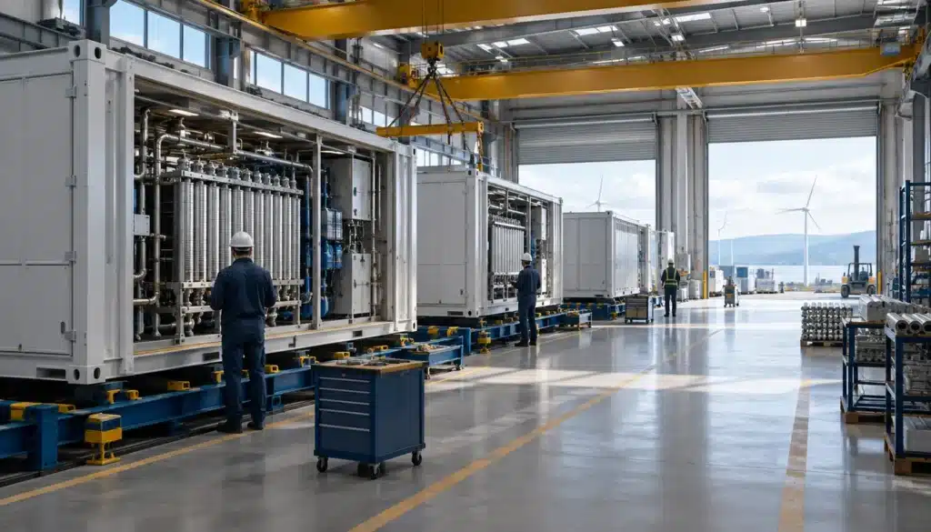 Aberdeen to Host Scotland's First Electrolyser Assembly Plant
