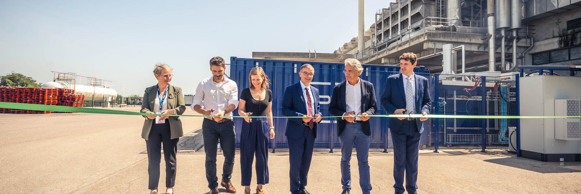 Epyr and WEPA thermal energy storage project at the Troyes paper mill